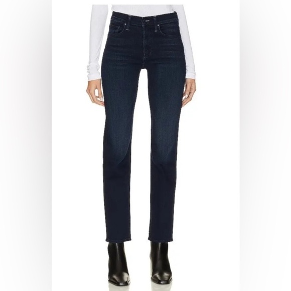 MOTHER Denim - Mother The Mid Rise Rider Ankle Jeans in Karaoke in Kyoto Size 30 Dark Wash